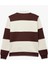 Çizgili Bordo Erkek Sweatshirt 6WAM70067MK 2