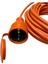 20 Metre Seyyar Uzatma Kablosu - 3x1.5mm² Kablo, IP44 Koruma, Turuncu Renk, Fransız Tipi Fiş, 250V/16A, Dış Mekan Uyumlu 2