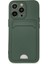 iPhone 13 Pro Kılıf Kelvin Kartvizitli Silikon - Koyu Yeşil - NHR3031-7500 1