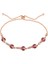 925 Ayar Gümüş Rose Uğur Böcekli Asansör Bileklik BR0460668 (802802) 1
