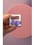 Muffyclay Özel Tasarım, Polimer Kil Mor Çiçekli Küpe - Amethyst Flora 4