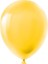 Kika Balon Baskısız Pastel 100'LÜ Sarı 1