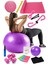 15 Li Pilates Seti Topu Pilates Bandı Dambıl Minder Atlama Ipi Twister Aerobik Kemer Kelebek 3