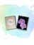 Muffyclay Özel Tasarım, Polimer Kil Mor Halka Çiçek Küpe - Purple Petals 4
