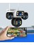 ES-5804 8MP 4 Kameralı Wifi 16X Zoom HiEasy Gece Görüş Çift Yönlü Ses Uzaktan İzleme Kişi Takibi Türkçe 6