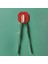 Buffer® 2li Yapışkanlı Retro Askılık Dolap Kapak Kulpu Kırmızı -M11 2