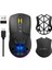 Nexus Air Kablosuz 10000 Dpi Pixart PMW3325 Sensör Makro Yazılımlı & Değiştirilebilir Kapaklı Rgb Kablosuz Gaming Mouse - Siyah 1