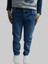 Erkek Çocuk Denim Mavi Düz Ligrasız Kot Pantolon 1