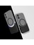 iPhone 16 Kılıf M-Safe Şarj Özellikli Mıknatıslı Aden Duble Kapak - Siyah 1