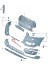 Audi Q3 2012-2014 Ön Tampon Alt Orta Parça Siyah (Tyg) (Oem NO:8U0807663GRU) 1