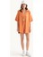 Kadın Elastik Belli Rahat Şortlar Orange 13