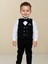 Erkek Çocuk Damat Model Şık Takım –gömlek-Papyon-Yelek-Pantolon 1