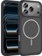iPhone 17 Pro Max Kılıf M-Safe Şarj Özellikli Metal Kamera Çerçeveli Iksp Sanremo Silikon Kapak - Si 1