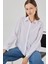 Kadın Bdart Rahat Kesim Poplin Düğmeli Gömlek White 1