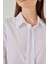 Kadın Bdart Rahat Kesim Poplin Düğmeli Gömlek White 5