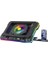 Gaming Laptop Notebook Soğutucu Stand Telefon Tutucu Stant 2200RPM Rgb Işıklı LED Display 3