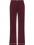 Modal Biyeli Uzun Kollu Pijama Takımı / Bordo 3