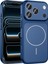 iPhone 17 Pro Kılıf Nvg M-Safe Şarj Özellikli Kamera Korumalı Formen Kapak - Gri 2