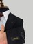 Siyah Dokulu Modern Fit Tek Düğmeli Ceket 6