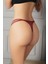 Bordo Kelebek Desen Tanga String 2