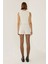 Kadın Tweed Düğme Detaylı Şort White 15