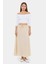 Kadın Bağcıklı Uzun Etek Natural 13