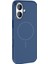 iPhone 17 Kılıf M-Safe Şarj Özellikli Metal Kamera Çerçeveli N7TH Edi Silikon Kapak - Titanyum-Gri 4