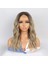 Kumral / Balköpüğü Ombre ve Röfleli Küt Tül Peruk 1