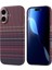 iPhone 17 Kılıf M-Safe Şarj Özellikli Karbon Fiber Görünümlü N7TH Nekst Kapak - Kırmızı 1