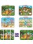 Bfs Nessiworld 1481 Dıytoy Süper Renkli 4'lü Puzzle - Hayvanlar / 8+12+16+24 Parça Puzzle 4