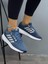 Unisex Fuspetli Poli Taban Spor Ayakkabı-Mavi 1