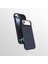 iPhone 17 Air Kılıf M-Safe Şarj Özellikli Standlı Mryn Samara Kapak - Lacivert 1