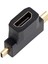 4524 Mini -Micro Mikro HDMI Çevirici Dönüştürücü Adaptör 2