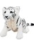 Bfs 1415 Peluş Yavru Beyaz Kaplan 45 cm 1