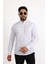Şık ve Modern Likralı Pamuk Armürlü Kumaş Slim Fit Erkek Gömlek 4