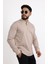 Şık ve Modern Likralı Pamuk Armürlü Kumaş Slim Fit Erkek Gömlek 4