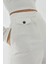 Kadın Cep Kapağı Detaylı Premium Koleksiyon Pantolon White 18