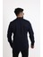 Şık ve Modern Likralı Pamuk Armürlü Kumaş Slim Fit Erkek Gömlek 5