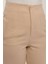 Kadın Nude Fitted Yüksek Bel Pantolon Natural 15