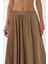 Kadın A-Form Fit Maxi Etek Kunduz Kahverengisi 13