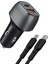 Linktech C498 38W 2x USB Type-C - Lightning Kablolu Araç Şarj Aleti 3