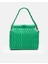 Bag Midnight Elegance Yeşil Zincir Detaylı Suni Deri Kadın Kol ve Omuz Çantası 1