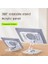 Taşınabilir Dizüstü Standı Çok Fonksiyonlu 360 Derece Dönen Dizüstü Tablet Cep Telefonu Standı (Şeffaf 360 Stand) 3