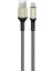 DLC5001 Usb-C Şarj ve Data Kablosu, Hızlı Şarj, 3A Yüksek Akım, 1 Metre, Dayanıklı Örgü Kablo (Usb-A Type-C, Gri) 2