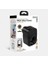 Akım Korumalı Priz 1x Priz, 2x Type-C, 1x USB Port Çıkışlı Tekli (Siyah) 2