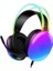 Vooka 7.1 A Rgb Profesyonel Gaming Mikrofonlu Gamer Oyuncu Kulaklığı USB Pc Ps Xbox Işıklı Rengarenk 2