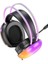 Vooka 7.1 A Rgb Profesyonel Gaming Mikrofonlu Gamer Oyuncu Kulaklığı USB Pc Ps Xbox Işıklı Rengarenk 3