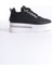 Alice Siyah Kadın Gizli Topuklu Sneaker 1