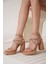 Carmen Kadın Nude Topuklu Sandalet 5