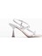 Rossie Kadın Gümüş Topuklu Sandalet 1